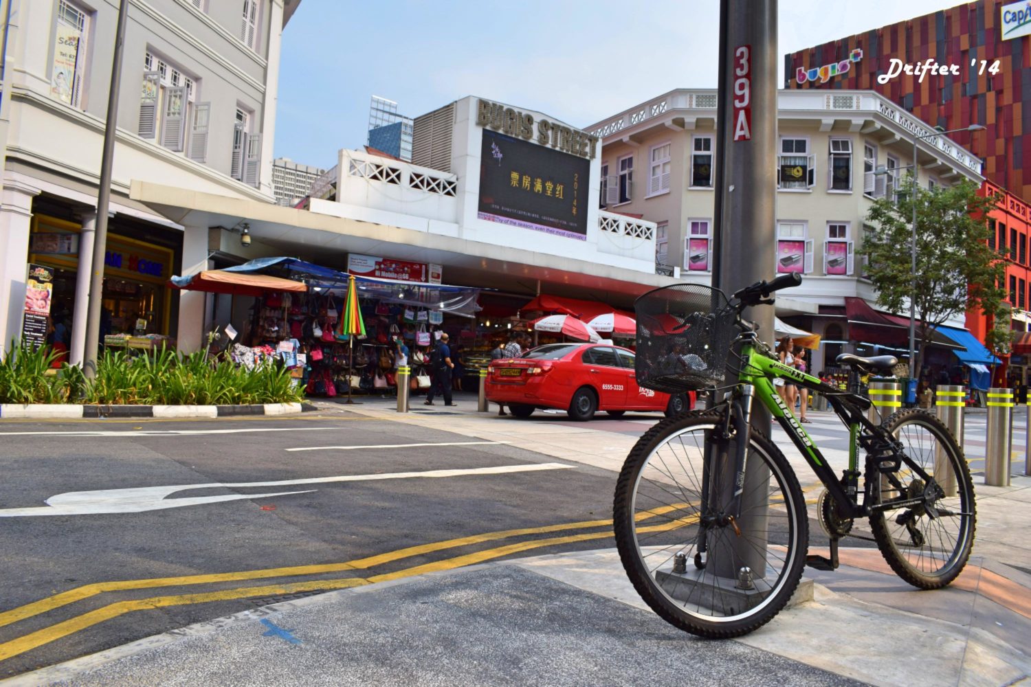 In Singapore, nobody dares to steal a bicycle. CCTVs are everywhere.